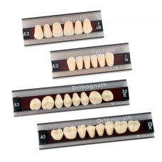 Kulzer OPTOSTAR / Optognath Acrylic Teeth (4 Layer) – 1 Card - PLEASE SEE NOTES IN DESCRIPTION TAB - END OF LIFE PRODUCT - NOW 76% FINAL CLEARENCE - CRAZY ONLY $5.00 each